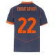 Inter Milan Henrikh Mkhitaryan #22 Tredjedrakt 2025-26 Kortermet